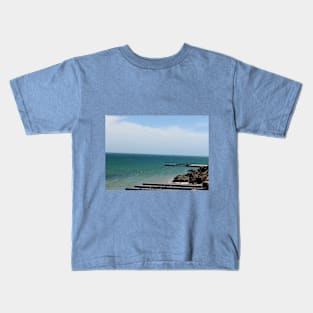 How beautiful nature "the beach" Kids T-Shirt